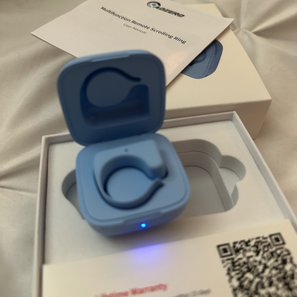 Blue Multifunction Remote Scrolling Ring in its original packaging! - Picture 5 of 5